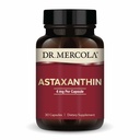 Dr. Mercola Astaxantina Orgânica - 4 mg Astaxantina - Apoio Poderoso Antioxidante - Extrato Orgânico de Microalgas - Não-GMO, Sem Glúten e Sem Soja - 30 Cápsulas (30 Servões)