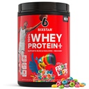 6 Estrelas Whey Protein Powder Plus - Muscle Building & Recovery Formula com Whey Isolate Powder, BCAAs, 30g Protein, Imune Support - Suplemento pós-trabalho - Froot Loops Flavor de Kellogg, 1,8 lbs