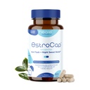 Estrocap Menopause Supplements for Women by Heale Health - Vitaminas de alívio menopausal para flashes quentes e suores noturnos - Ajuda a manter a saúde óssea e apoio humor - Valerian Root & Black Cohosh