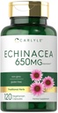 Carlyle Echinacea (em inglês) 650mg (em inglês) 120 Cápsulas (em inglês) Vegetarian, Non-GMO & Gluten Free Supplement