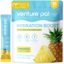Venture Pal Sugar Free Electrolyte Powder Packets - Liquid Daily IV Drink Mix for Rapid Hydration & Party Recovery (Rápido Hydration & Party Recovery) 5 Vitaminas e 7 Eletrolitos Keto Friendly