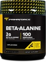 Primaforce Beta Alanine pó, sem sabor, 200 gramas - sem glúten, não-GMO Suplemento para homens e mulheres