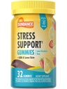 Sundance Stress Summies Suporte Gummies Contagem 32 com GABA e Limão Balm Flavor de Morango Limão Não-GMO e Suplemento sem glúten
