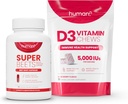 Cápsulas de beterraba humana SuperBeet e mastigação D3