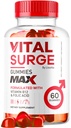 Vital Surge - Vital Surge for Men Gummies, Vital Vita Surge Max Força Máxima 1050 MG, VitalSurge Supplement Support Gummy Advanced Formula, Premium Vitamina Gomitas (60 Gummies)