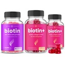 NutraChamps pacote completo de biotina para cabelos, pele e unhas. Biotina e Biotina+