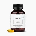 JSHealth alta força Omega-3 óleo de peixe . Wild-Caught, amigo do mar certificado, 60 cápsulas