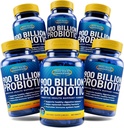 Nutrition Essentials Suplemento dietético Probiótico + Probióticos para Mulheres e Homens com Enzima de Lactase + Suplemento de suporte cerebral Nootrópico