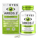 Viteyes AREDS 2 Vitaminas Oculares, Suporte Macular Clássico, Cápsulas Livre de Alergénio, com Vitamina E Natural, Vitamina C, Zinco, Cobre, Lutein & Zeaxanthin, Oftalmologista confiável, Fabricado nos EUA, 60 Ct