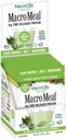 MacroLife Naturals MacroMeal Vegan Vanilla Superalimentar Suplemento em pó Proteína + Verdes, Probióticos, Enzimas Digestivas, Fibra - Energia, Detox, Imune - Não-GMO, Gluten-Free- 10 Packet Servings