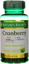 Fruta de cranberry recompensada da natureza 4200 mg, mais vitamina C Softgels, 120 ea (Pacote de 4)