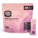Eletrólitos de SALTT Mistura de bebida em pó com sabor - Booyah Berry - 30 Pacotes de Hidratação - Magnésio, Potássio, Sódio, Minerais Trace - Zero Açúcar & Glúten Grátis - Essenciais de viagem