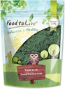 Comida para viver chlorela em pó, 4 libras - Kosher, algas verdes cruas, Vegan Superfood, Em massa, Puro Vegan Green Protein, Rico em vitaminas e minerais, Ótimo para bebidas, chás e smoothies