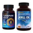 BioEmblem Antárctico Krill Oil Supplement Curcumina Clinicamente Estudada TurmiPure