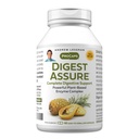 ANDREW LESSMAN Digest Assure 60 Cápsulas - Mistura abrangente de poderosas enzimas naturais para apoiar e melhorar a saúde digestiva, Enzimas Vegetarianas-Fontes, Pequena fácil de engolir Cápsulas