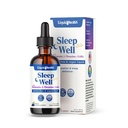 LÍQUIDO Sono Bem Sono Natural Ajuda Melatonina Drops - Melhor Dormir & Humor, Relaxar & Calmar Mente, Queda Dormir Mais Rápido Ficar Dormir Mais Longo - Made in USA, Vegan, Açúcar-Free, Drug Free, Não-GMO (2 onças)