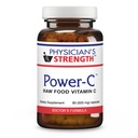 Força do médico Power-C - 90 Cápsulas - Alimentos crus Vitamina C + Flavonóides de Camu Camu, Cereja de Acerola, Rhus coriaria & Rose Hip - Kosher - 30 Servings