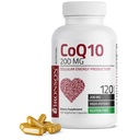 Bronson CoQ10 200 MG Produção de Energia Celular de Alta Potência, 120 Cápsulas Vegetarianas