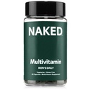 Multi – Multivitamina diária masculina nua para homens – A, C, E, Selênio, Zinco, Frutas e Extratos Super Verde e mais para aumentar o suporte imunológico – Vitaminas diárias sem glúten e vegetarianas – 60 Cápsulas