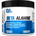 Evlution Nutrition Beta-Alanine - Suporta Endurance Músculo, Intenso Treinamento e Força - 1.6g Pure Beta-Alanine Per Serving - Recuperação - Suplemento Alimentar - Pó sem sabor - 125 Servings