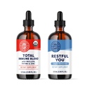 Vimergy Nighttime Fortifier Kit* - 2500 mcg Zinc, 5000 mcg Melatonina, 130mg Mullein Extract, 70 mg Thyme Extract. Repara, reconstrui e renova Células Imune durante o sono. Vegan, Sem glúten, Kosher