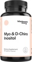 Higiene história Myo-Inositol & D-Chiro Inositol Suplemento para as mulheres Suplementos de fertilidade para o equilíbrio hormonal e apoio à saúde ovariana .