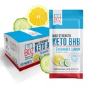 Dr. Boz - Keto BHB Powder - Lemon de pepino, 20 pacotes - Bebida de cetonas - Aumentar energia e reduzir desejos - Suplemento dietético de força máxima - Qualidade testada - Made in the USA - 10.9oz (310g)