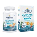Nórdico Naturals Ultimate Omega Jr., Morango - 90 Mini Geles Macios - 680 Total Omega-3s com EPA & DHA - Saúde do Cérebro, Humor, Aprendizagem - Não-GMO - 45 Servings