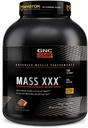 GNC AMP Mass XXX, Clinicamente provado peso Gainer Protein Powder, melhora a força e o tamanho, 780 calorias, 50g de proteína, aminoácidos micronizados, creatina, betaína, chocolate, 13 Servings, 6 libras