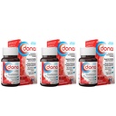 Dona Crystalline Glucosamina Sulfato, 750 Mg, Pills Suplemento Conjunto para Joelho Conforto e Apoio Conjunto à Saúde, 750 Mg, 60 Count (3 Pack)