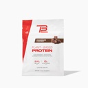 TB12 Pó de proteína baseada em plantas por Tom Brady, 24g de proteína de ervilha Vegan, Baixo açúcar, Baixo carboidrato, Não-GMO, Substituição de refeições, Keto Friendly, Paleo, Livre de açúcar, Chocolate sabor (1.12 Ounce / 12 Pack)