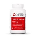 PROTOCOLO PARA A VIDA BALANCE L-Glutamina 1000mg - Aminoácido - Tecido muscular, Gut Saúde Imune Saúde - 120 Veg Caps