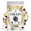 1400 MG Shilajit Gummies, Shilajit Puro Himalaia Gummies Orgânico com Ashwagandha, Himalayan Shilajit para homens, 85+ Trace Minerals & Ácido Fulvico, Envolto individualmente, Livre de açúcar, 60 Condes