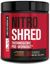 Fábrica Jacked NITROSURGE Shred Pre Treino Suplemento - Fortalecedor de energia, Ganhos de força instantâneos, Sharp Focus, Bombas poderosas - Nitric Oxide Booster & Pré-Trabalho Pó - 30Sv, Abacaxi laranja