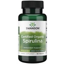 Swanson certificado espirulina orgânica 500 miligramas 180 tabs