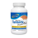 Geles North American Herb & Spice Turmeric Power-Plus, 120 contagem