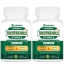 1200MG Vitamina E Tocotrienols Suplemento de tocotrienols lipossómicos com Fosfatidilcolina, Delta-tocotrienols 95% e Gamma-tocotrienols 5%, alta absorção para o coração, função cerebral 120 Cápsulas
