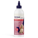 Vetnique Oticbliss Tratamento de Infecção de Orelha do Cão Medicada, Limpador de Orelhas Antisséptico para Solução de Limpeza de Orelhas de Gatos e Cães com Clorexidina e Ketoconazol (12oz Flush)