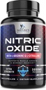 Nitric Oxide Booster Extra Força 3000mg - 3X Força L-Arginina e Citrulina, Melhores Suplementos de Óxido Nitrico para Homens, Suporta Músculo, Saúde do Coração, Suplemento de Energia, Engarrafado nos EUA, 240 Cápsulas