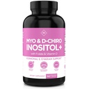 Optify Inositol Supplement for Women – 90-Day Supply – Myo-Inositol e D-Chiro Inositol com folato e vitamina D – 40:1 Razão – Equilíbrio Hormônio & Suporte Ovariano - 360 Cápsulas