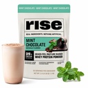 Erva-alimentada Whey Protein Powder - Chocolate de hortelã - 25g Proteína Sem sabores artificiais, cores ou conservantes - sem açúcar, sem glúten, sem soja (2.4 lbs)