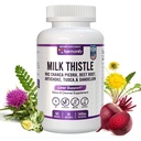 Cardo de leite Berberine Açafrão com Chanca Piedra, Detox & Cleanse & Repair Supplement, NAC, Raiz de beterraba, Alcachofra, Raíz de dente-de-leão, TUDCA Choline e Ginger, 30 dias de fornecimento