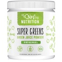 Super Verdes mistura orgânica em pó: Suplemento não-GMO, inclui espirulina, Alfalfa, espinafre, probióticos, fibra e enzimas digestivas, sem adoçantes artificiais, 30 Serventes