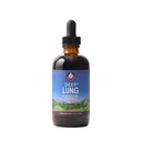 WishGarden Herbs Deep Lung & Bronchial Support - Suplemento de suporte de pulmão natural e Lung Cleanse para fumantes com folha de Mullein, Suporta saúde do pulmão e detox pulmonar, Promove a força do pulmão, 4 onças