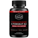 Black Forest Turkesterone Tongkat Ali Suplemento 1000mg por serviço (máx. pureza 95%) Suplemento Turkesterone para homens (Tongkat Ali para homens Longjack 200:1) Semelhante a Tongkat Ali Fadogia Agrestis