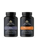 Nutrição antiga Zinco 30 Contagem + Vitamina C (60 Contagem)
