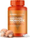 Mt. Angel Vitaminas - Boa Flora Probiótico, Suporta Digestão Saudável e Bactérias (60 Cápsulas Vegetarianas)