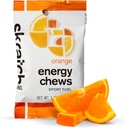 Skratch Labs Energy Chews Gummies for Running, Cycling, and Sports Performance - Gel Alternative - Laranja (10 Pack) - Gluten Free, Vegan