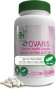 Saúde Thru Nutrition OVARIS Ovarian Health Complex □ Inositol 40:1 Myo to D-Chiro □ Hormonal & Ovary Function Support □ Suplemento de vitamina B8 para mulheres □ Certificado Vegan Non-GMO □ Pacote de 120