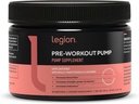 LEGION Bomba de pré-treino - suplemento de arginina aumenta a produção de óxido nítrico - impulsionador de óxido nítrico ajuda a aumentar a força e resistência, promove a eficiência muscular aumentada (desflavorado, 30 Servings)